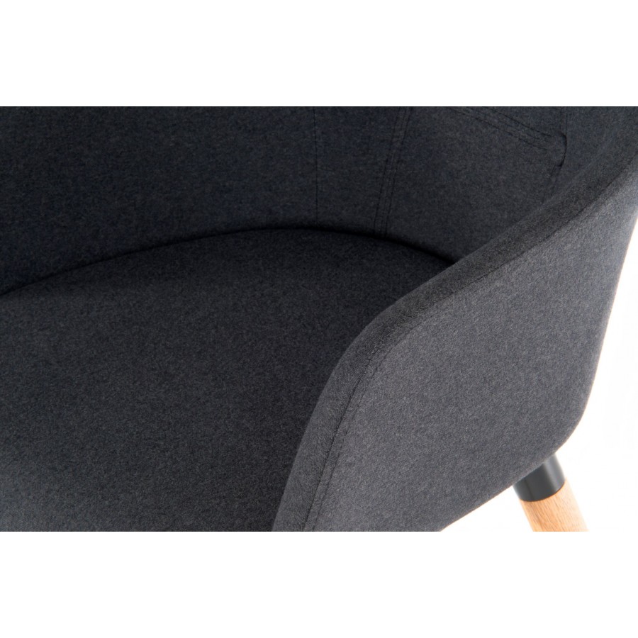 Lexdan 4 Legged Fabric Visitor Chairs